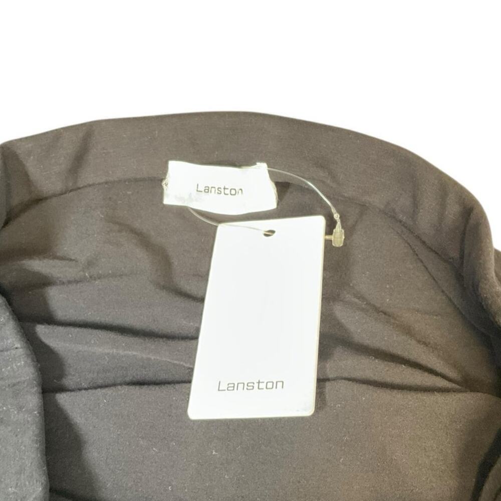 Lanston Strapless Mini Dress Tube Top DrawstRing Sides Light Weight Size Small - Picture 8 of 9